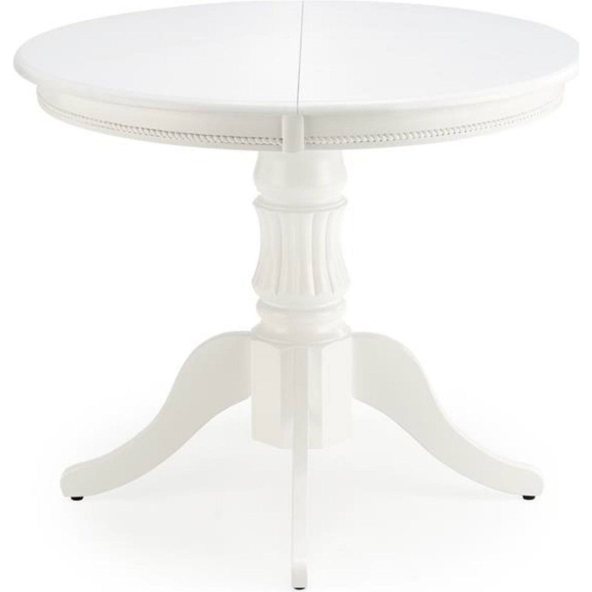 Table extensible ronde, Collection VALLE blanc, RECOLLECTION