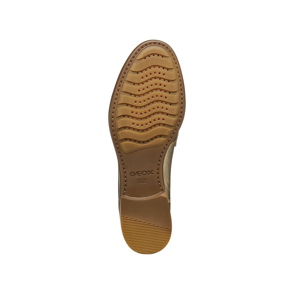 Jaylon 2 Leather Breathable Loafers gold-coloured, GEOX