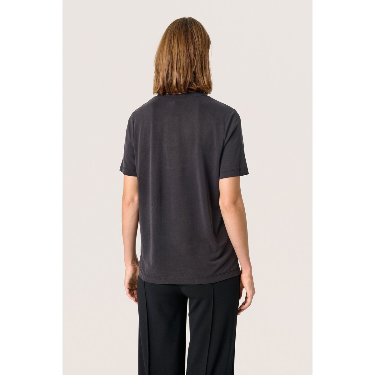 T-shirt noir, SOAKED IN LUXURY