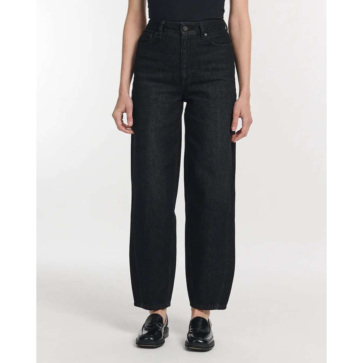 Jeans ballon taille haute bl 70, LABDIP