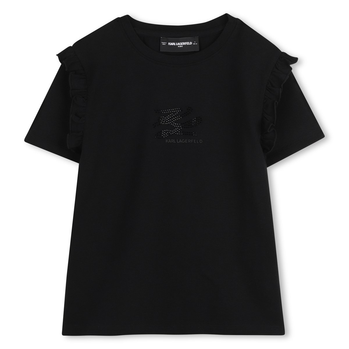 Tee-shirt manches courtes black, KARL LAGERFELD KIDS