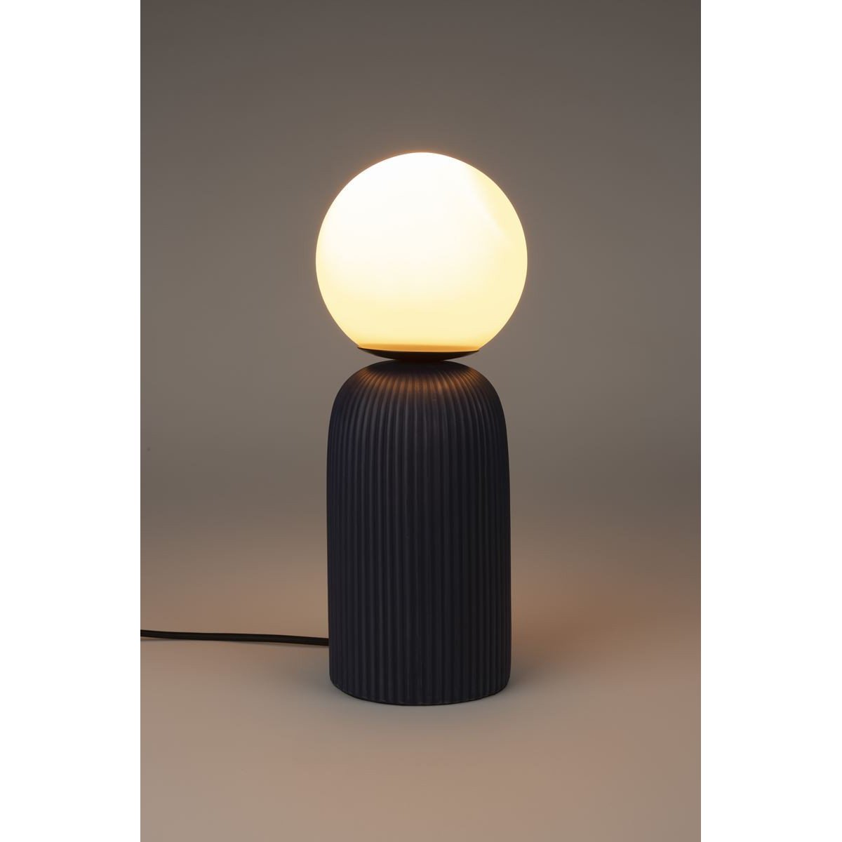 Lampe design en céramique bleu, ZUIVER