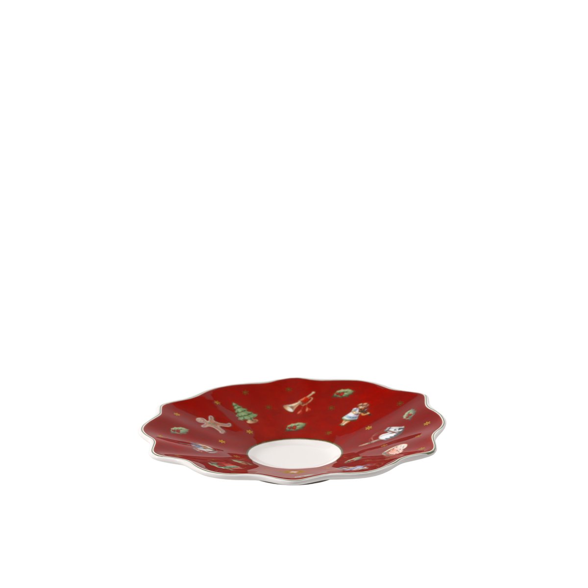 Soucoupe Tasse Moka TOY'S DELIGHT rouge, VILLEROY & BOCH