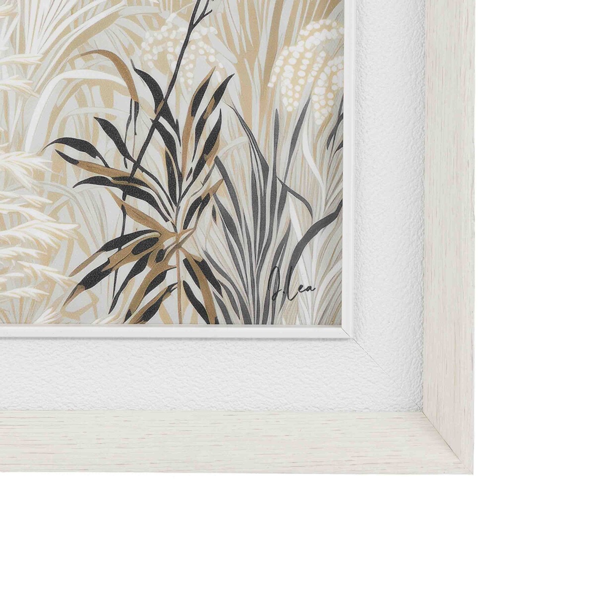Set of 2 Evening Peace Framed Canvas white, ÉDITÉ