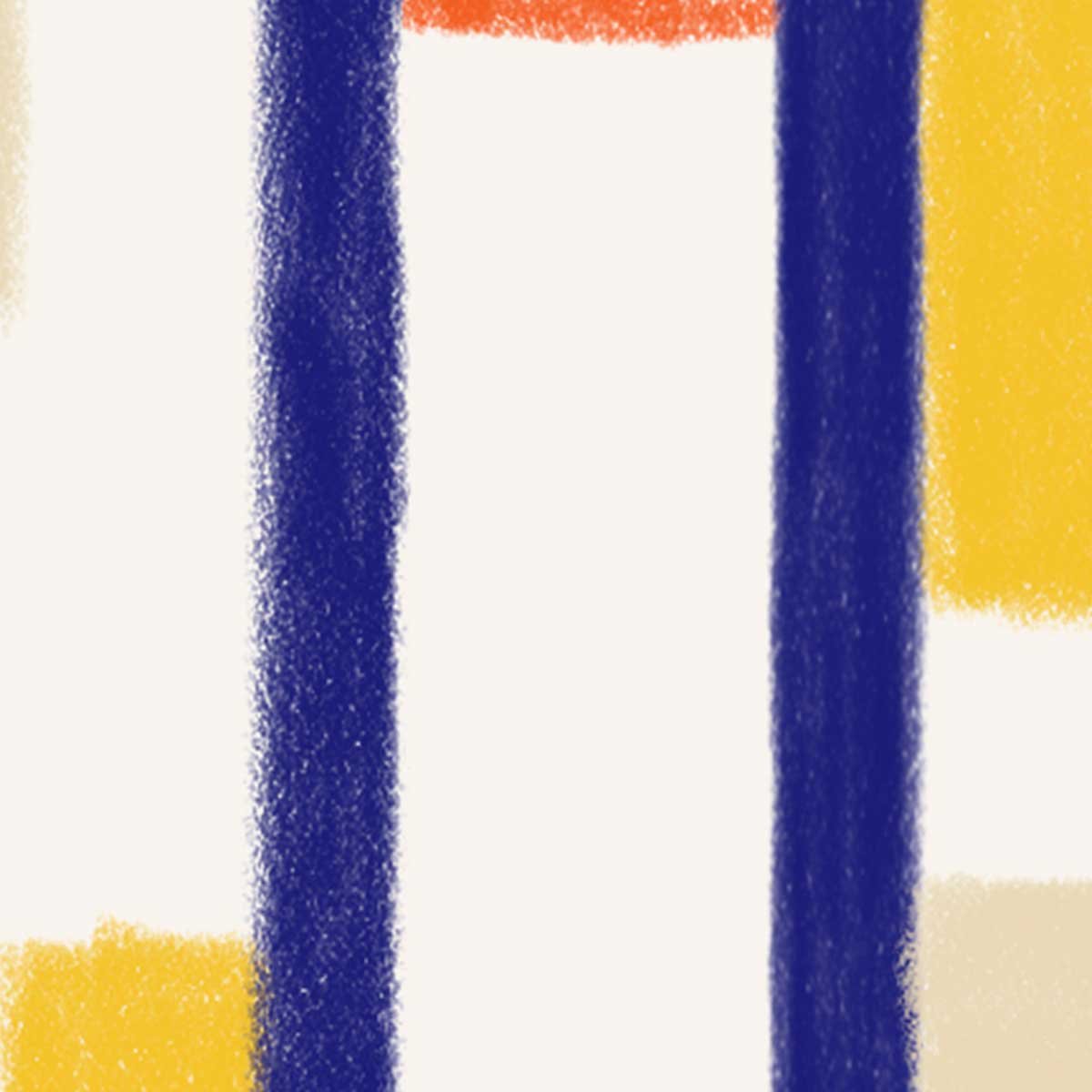 Papier peint carré de crayon intissé, HEXOA