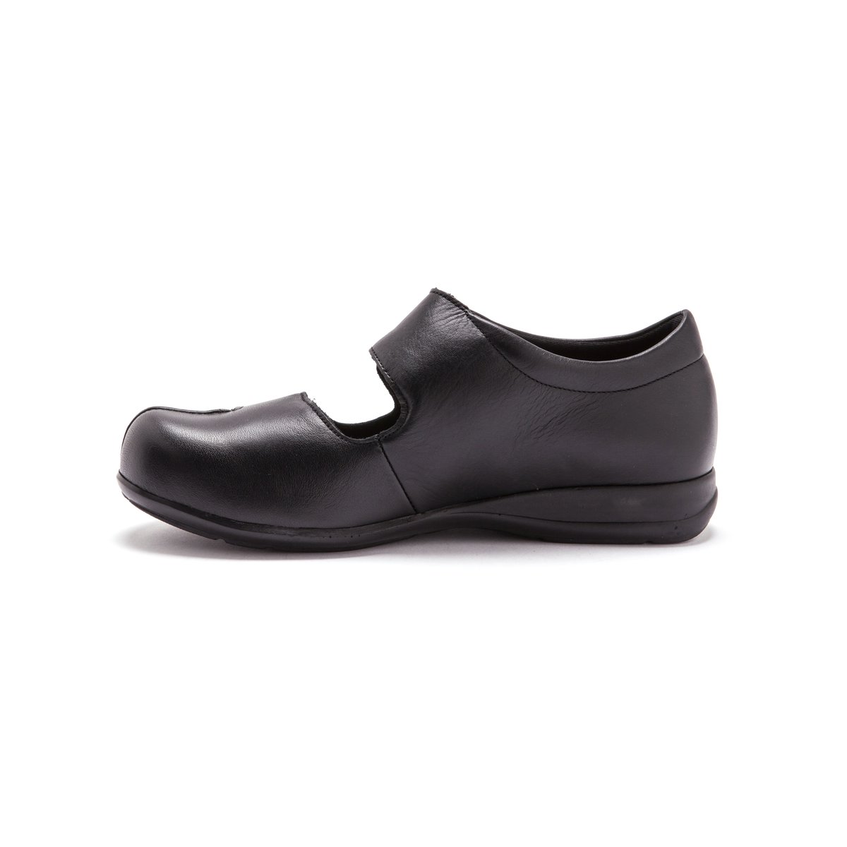 Derbies cuir pour pieds ultra-sensibles noir, PEDICONFORT