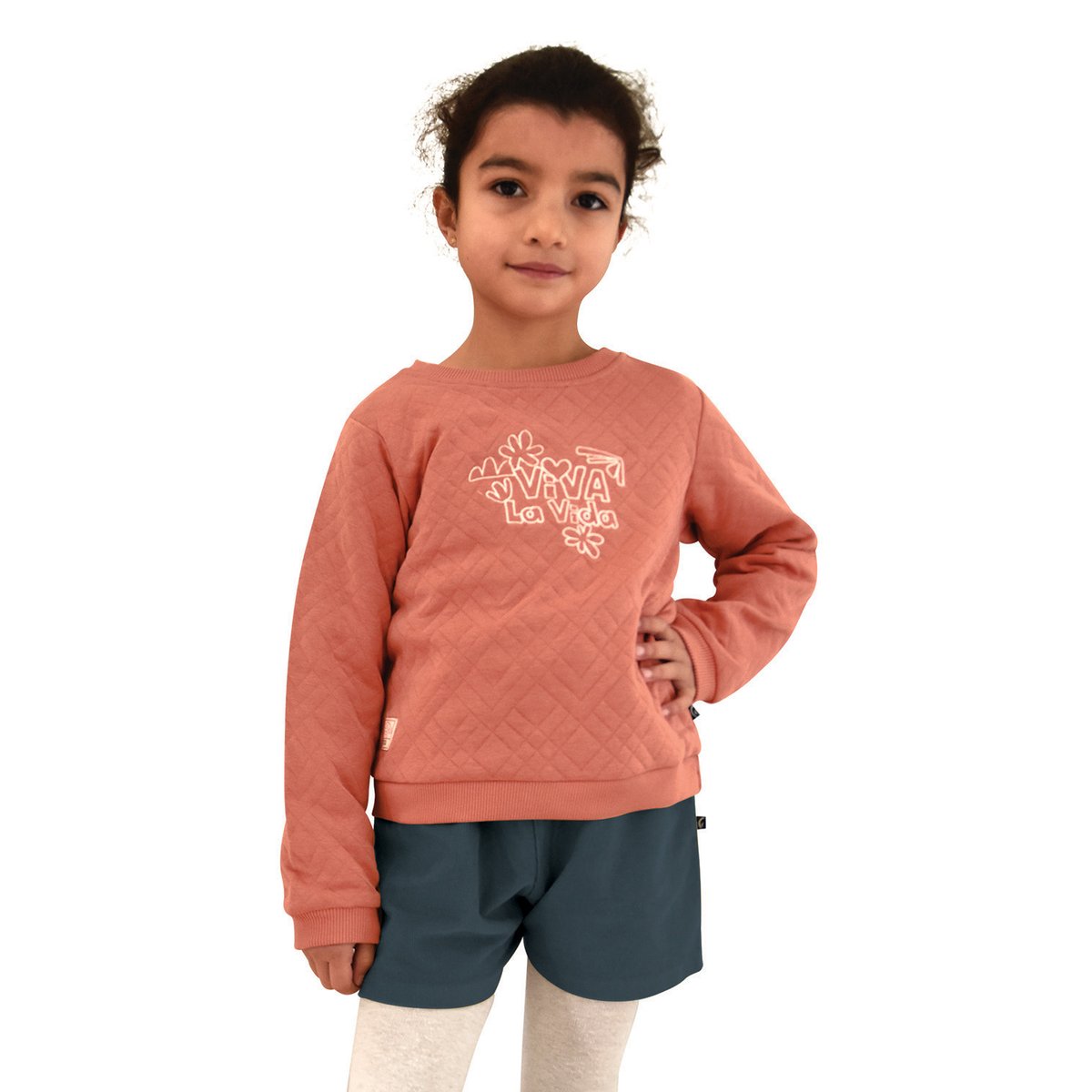 Sweat susana maille fantaisie rose, SUCRE D'ORGE