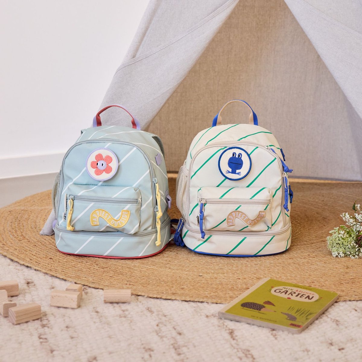 Mini Sac à dos multicolore, LASSIG