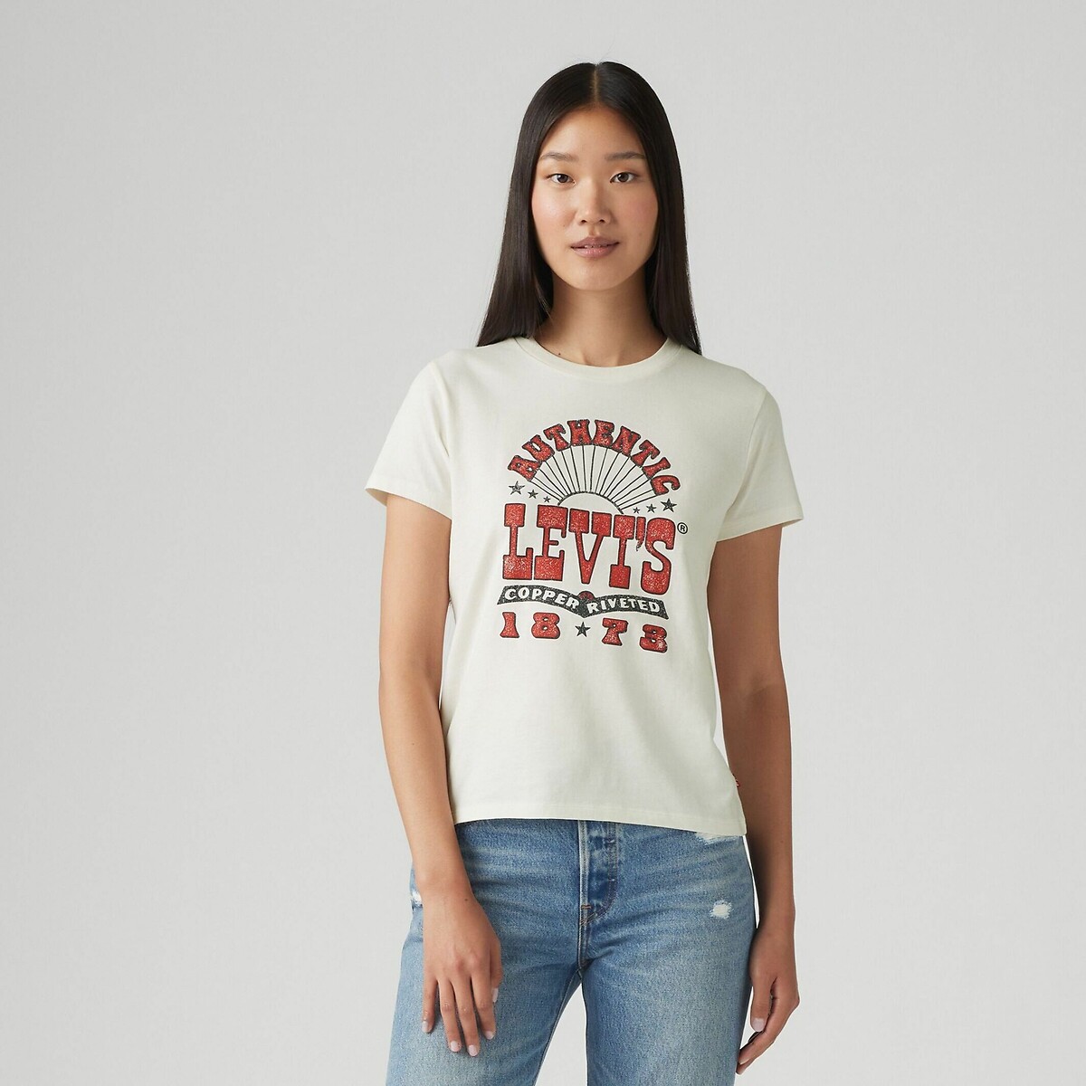 Printed T-Shirt off-white, LEVI'S