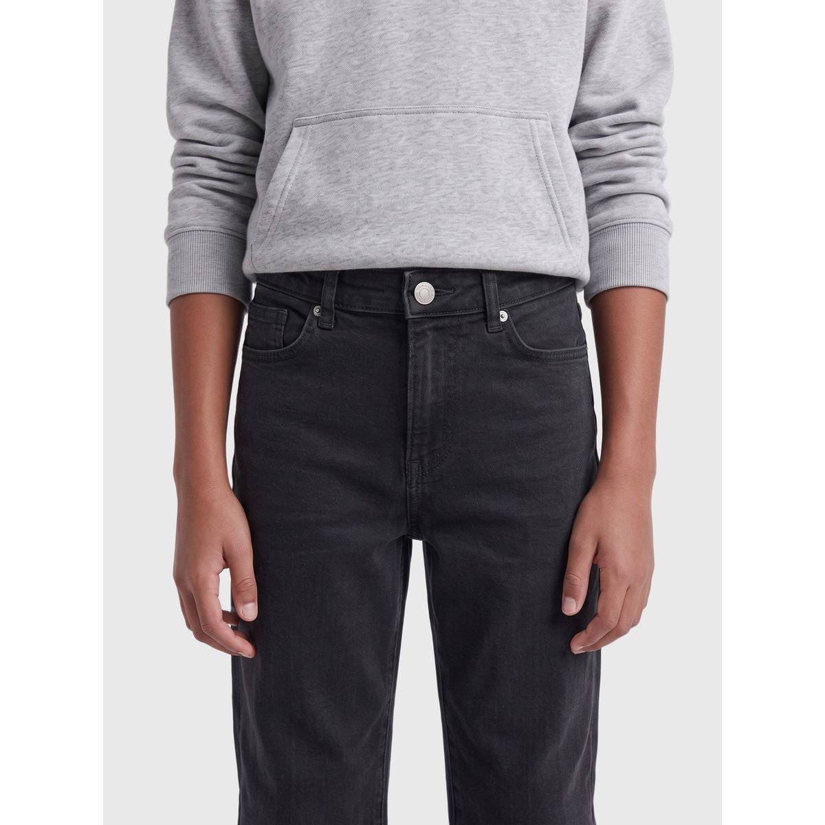 Jean À Coupe Ample washed black, ONLY & SONS JUNIOR