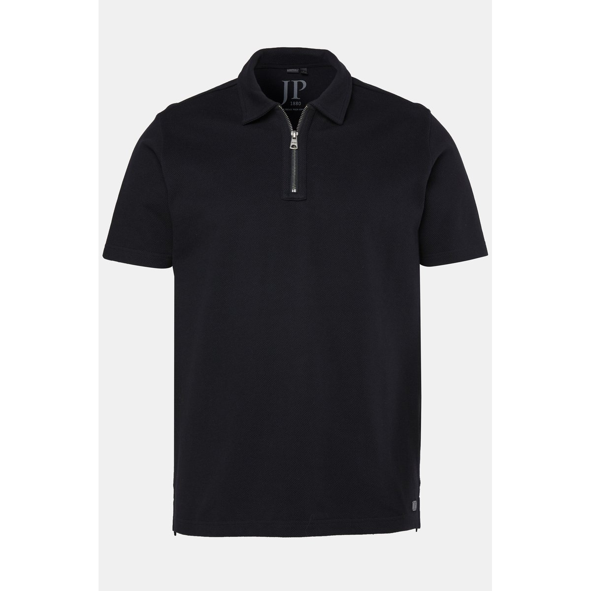 Polo en piqué noir, JP1880