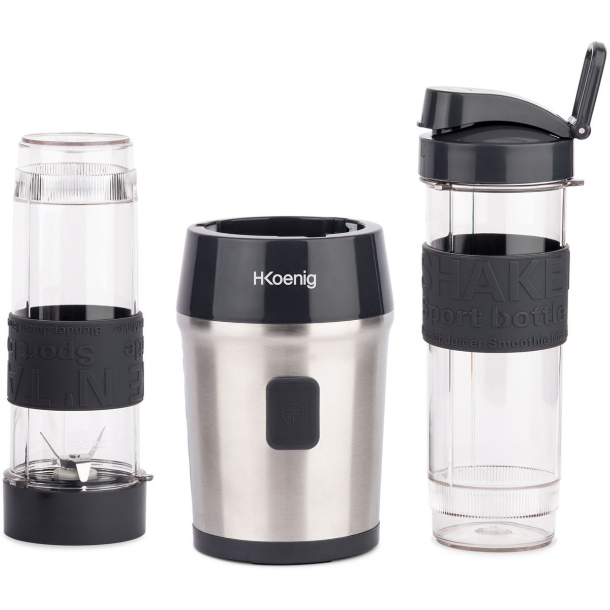 Mini blendeur portable - SMOO gris, H.KOENIG