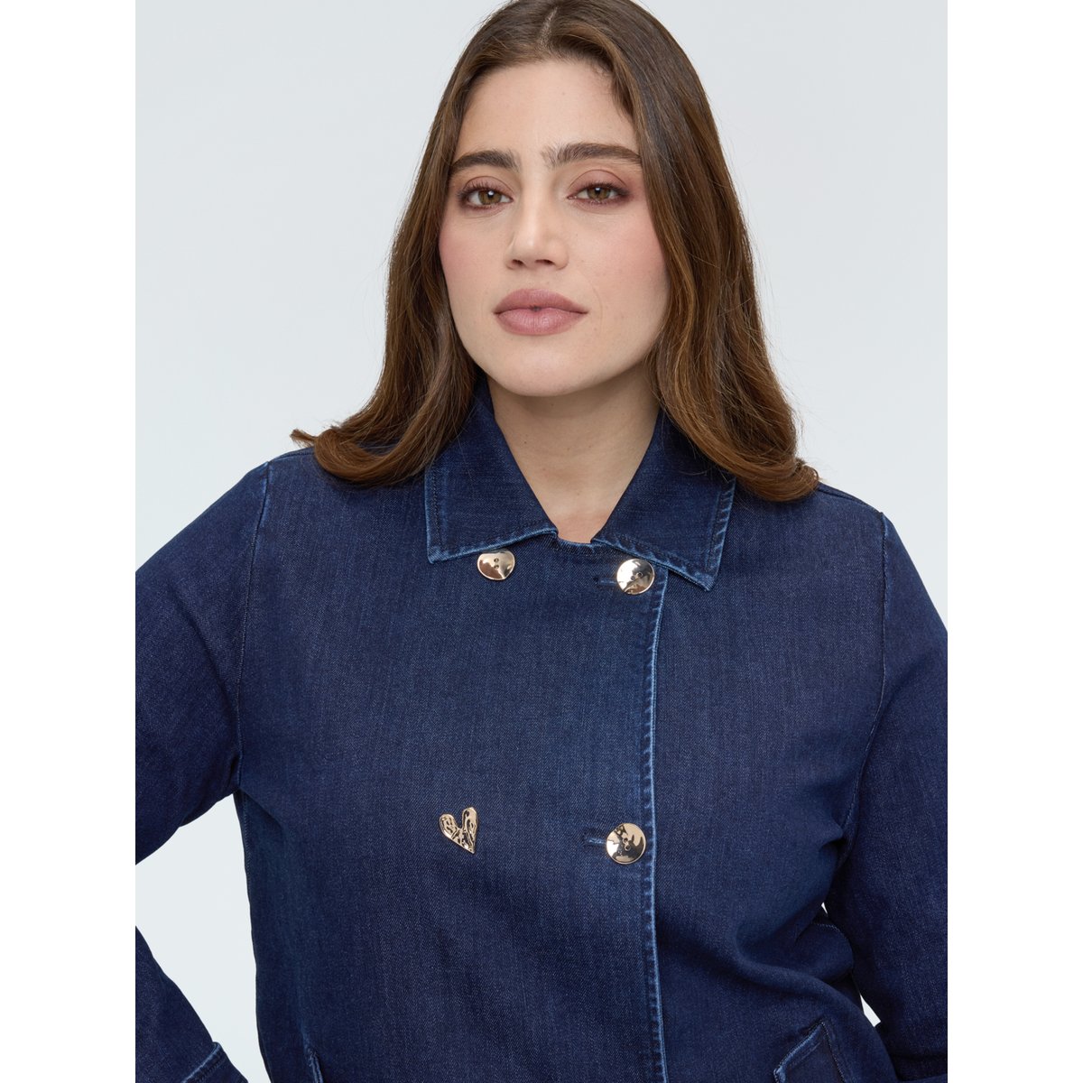 Veste croisée bleu, FIORELLA RUBINO