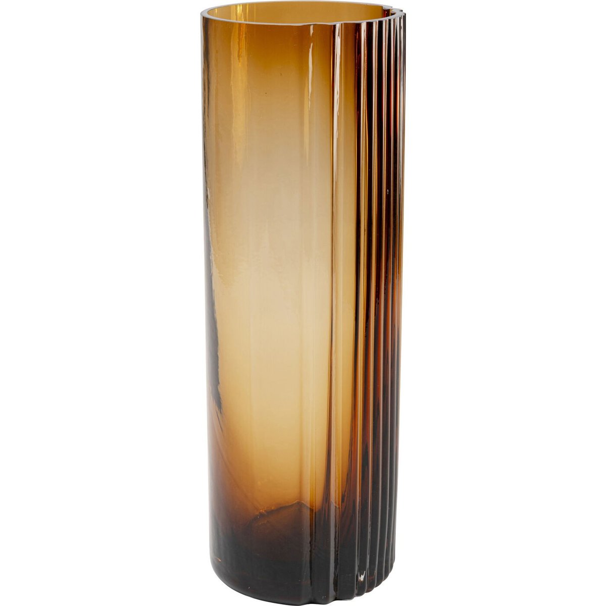 Vase en verre, DAPHNE marron, KARE DESIGN