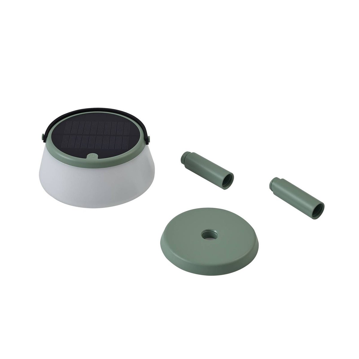 Luminaire de terrasse  moderneLED, Mikkel vert, blanc, LINDBY