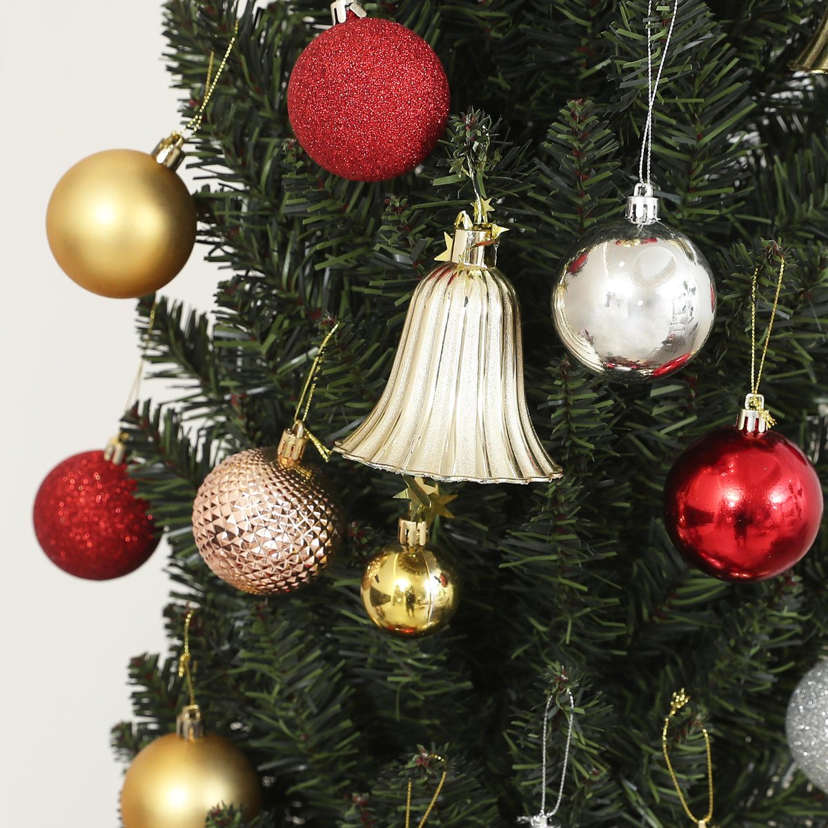 Sapin de Noël Plastique Vert vert, HOMCOM