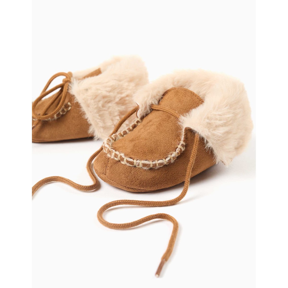 Bottes pré-marche avec doublure en peluche douce synthétique multicolore, ZIPPY