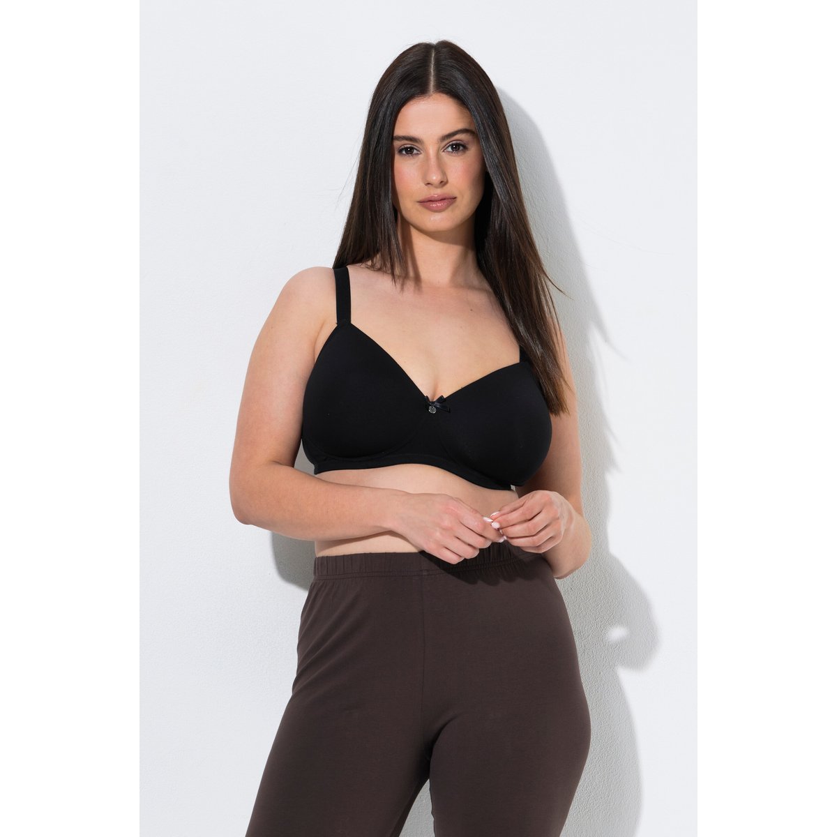 Soutien-gorge souple, sans armatures noir, ULLA POPKEN