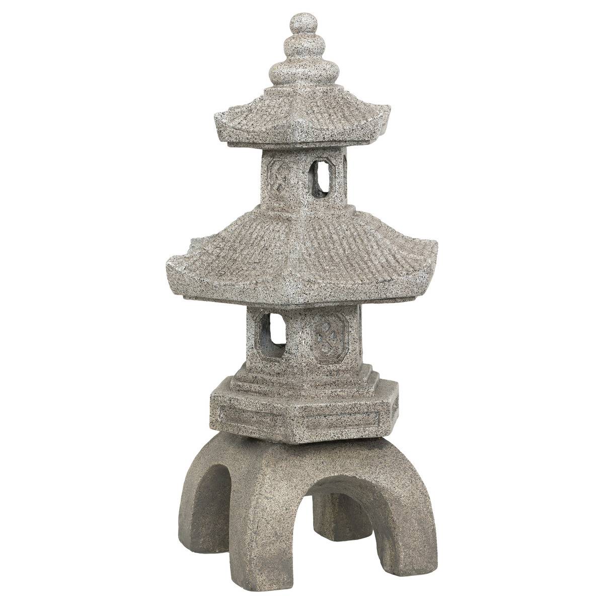 Pagode déco UCHI gris, ATMOSPHERA