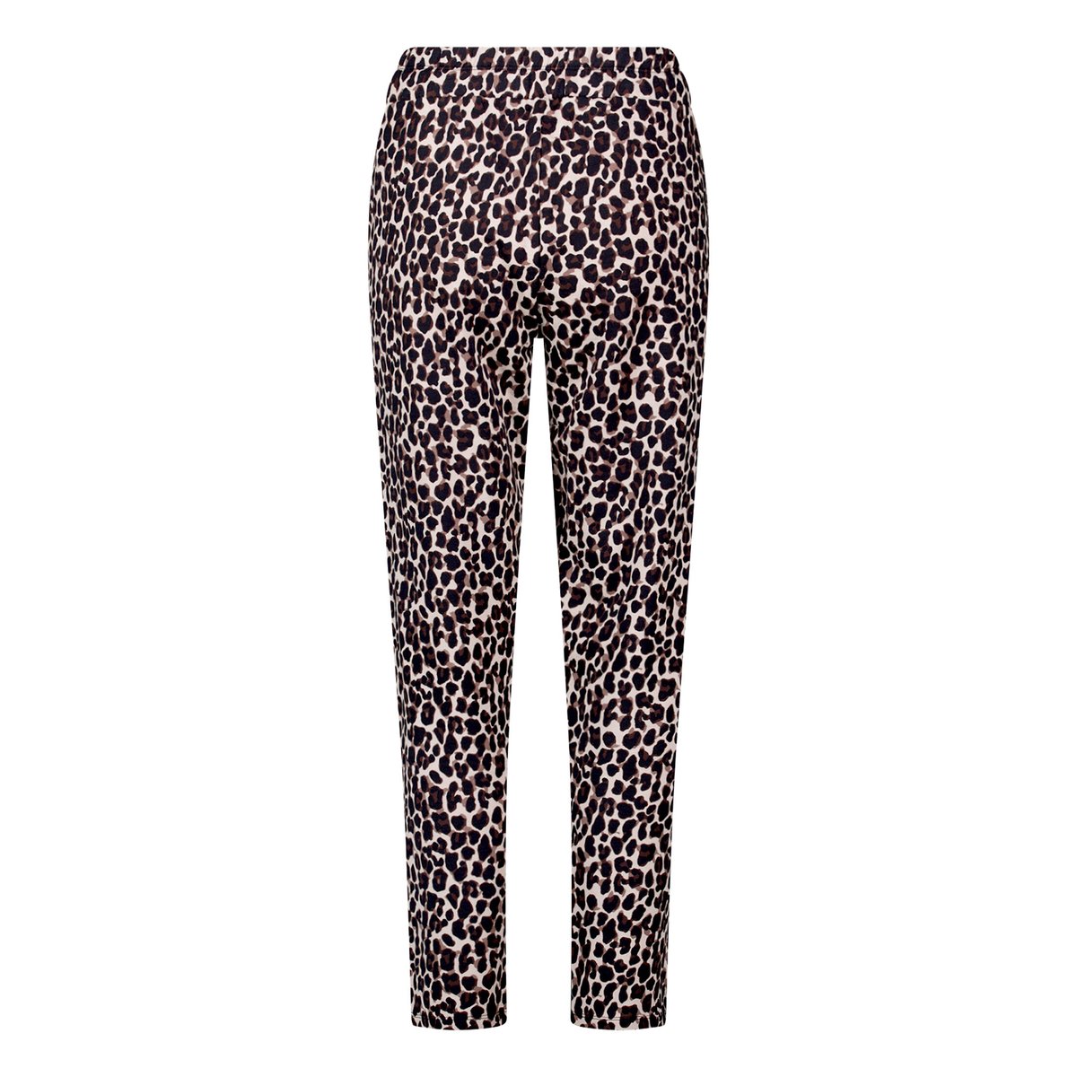 Pantalons de jogging à taille élastique noir/beige, BETTY BARCLAY