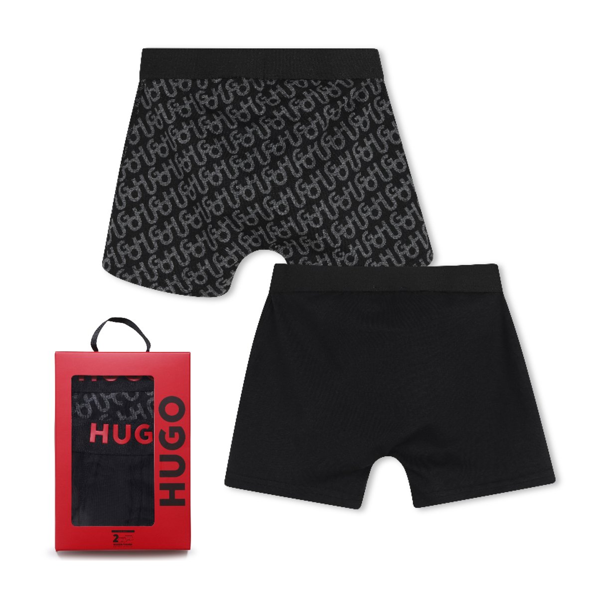 Lots de boxers black, HUGO KIDSWEAR