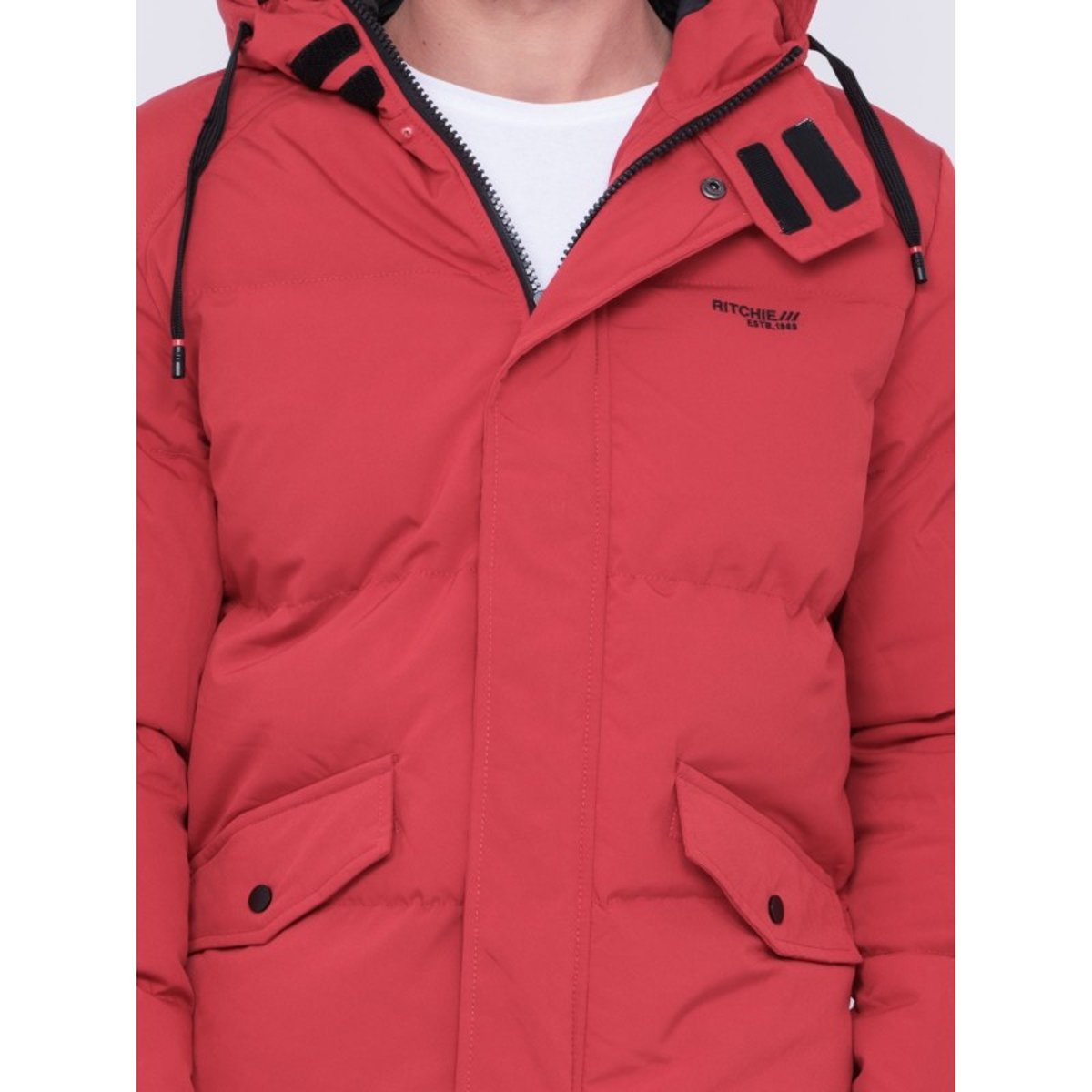Parka Capuche Zandoven rouge, RITCHIE