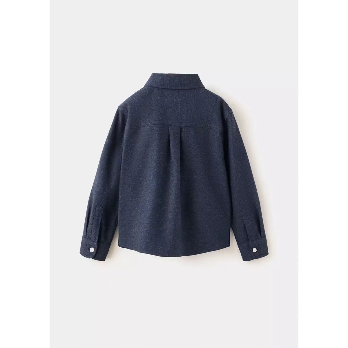 Chemise 100 % coton bleu marine, MANGO BABY