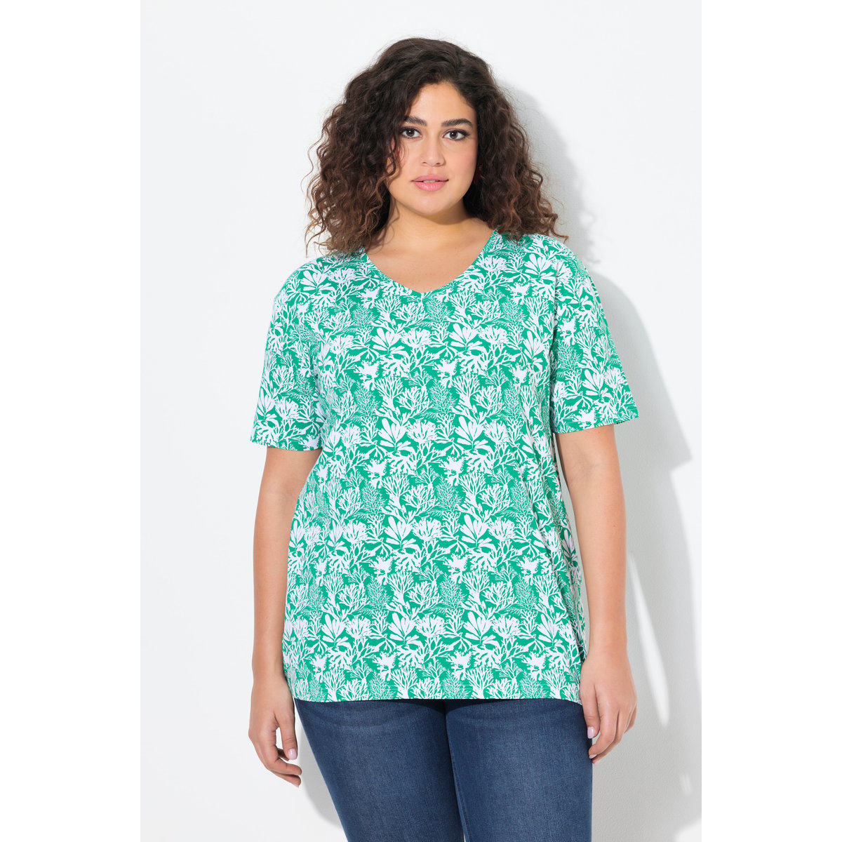 T-shirt émeraude, ULLA POPKEN