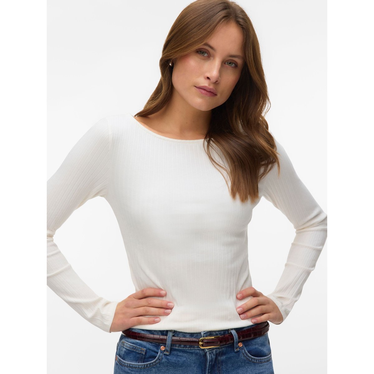 Top snow white, VERO MODA
