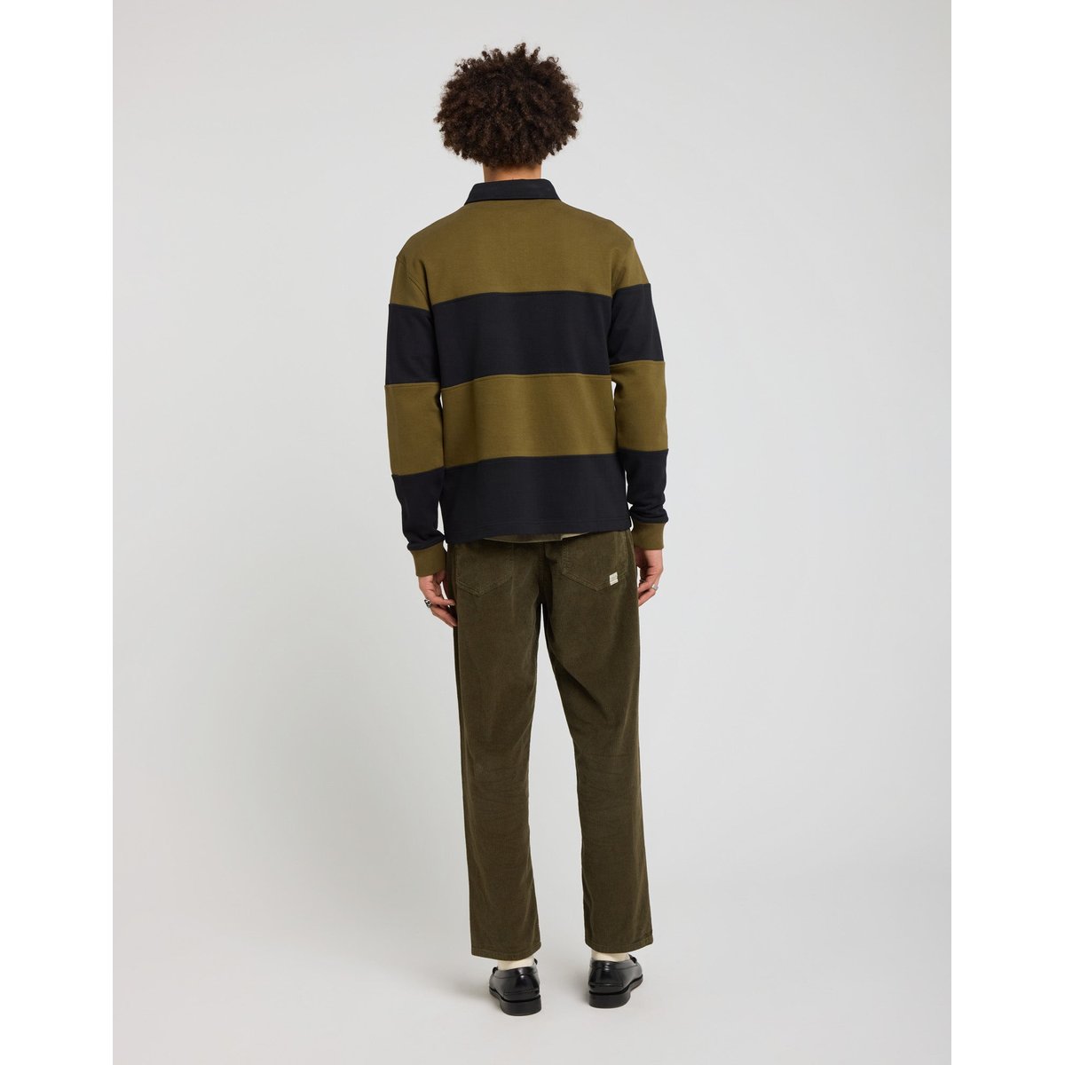 POLO OLIVE marron|bleu royal, PULLIN