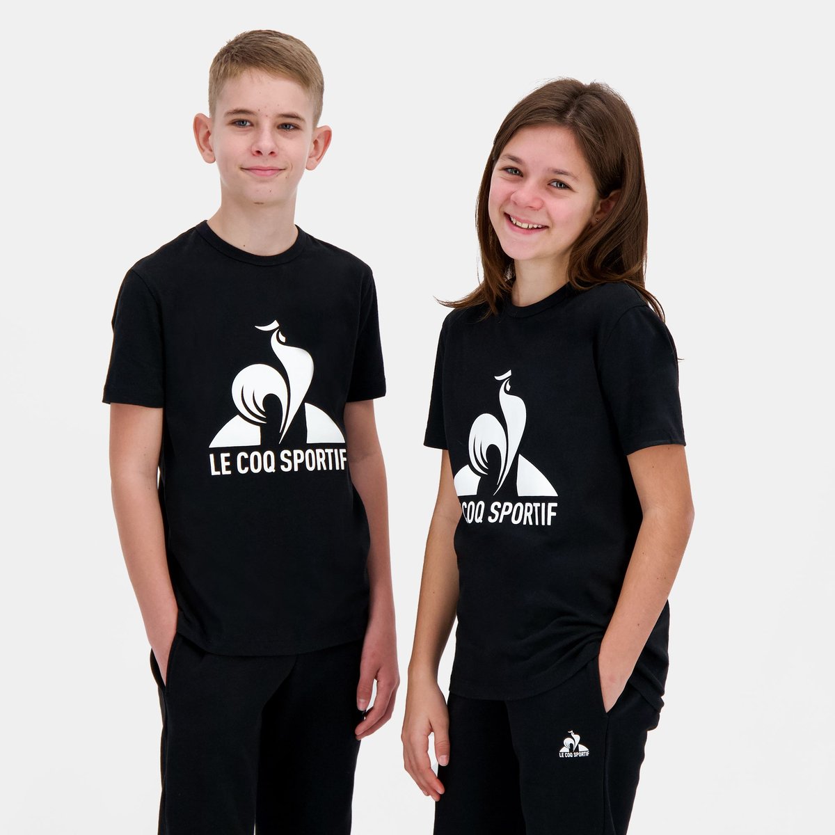 T-shirt Essentiels black, LE COQ SPORTIF