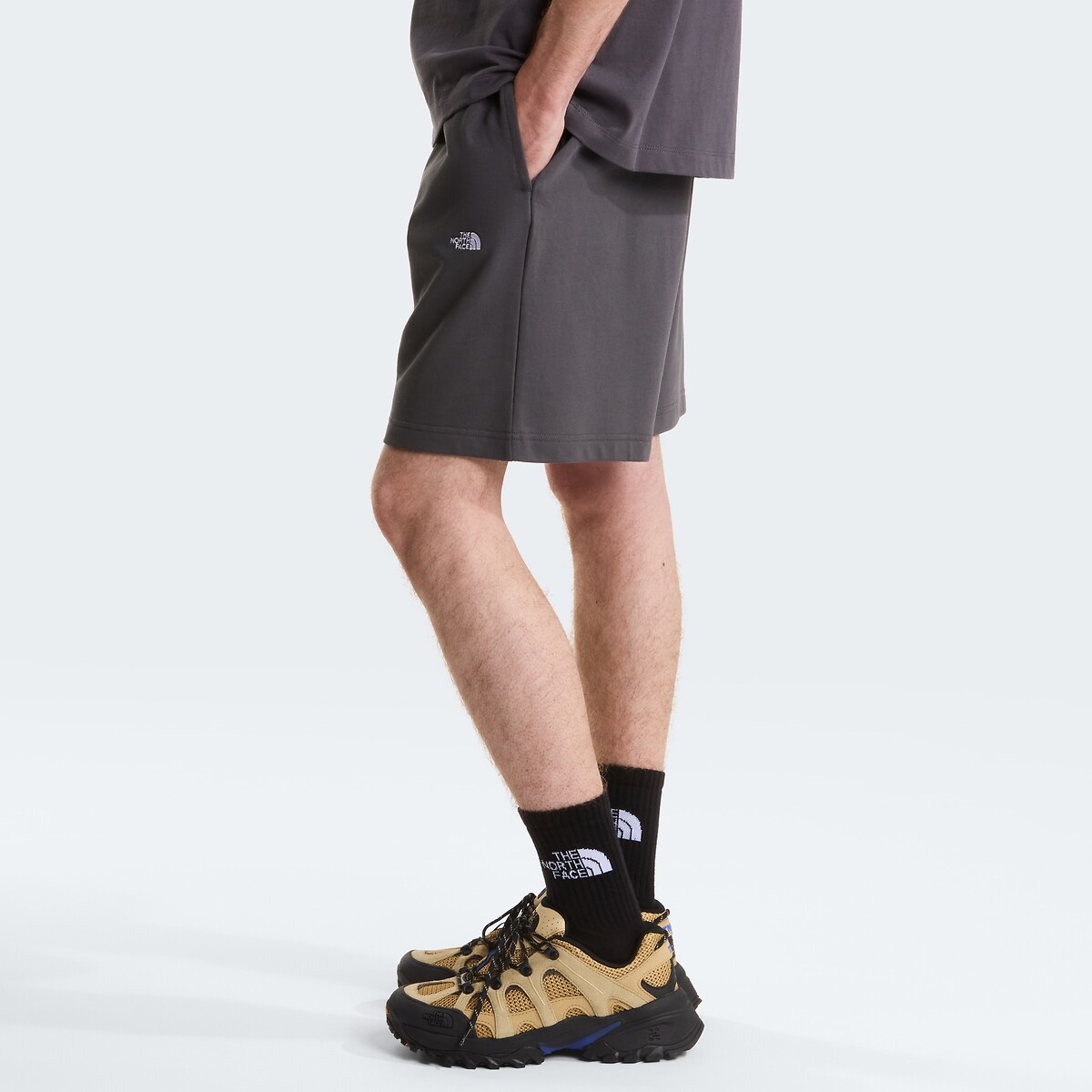 Shorts in French Terry antracite, THE NORTH FACE