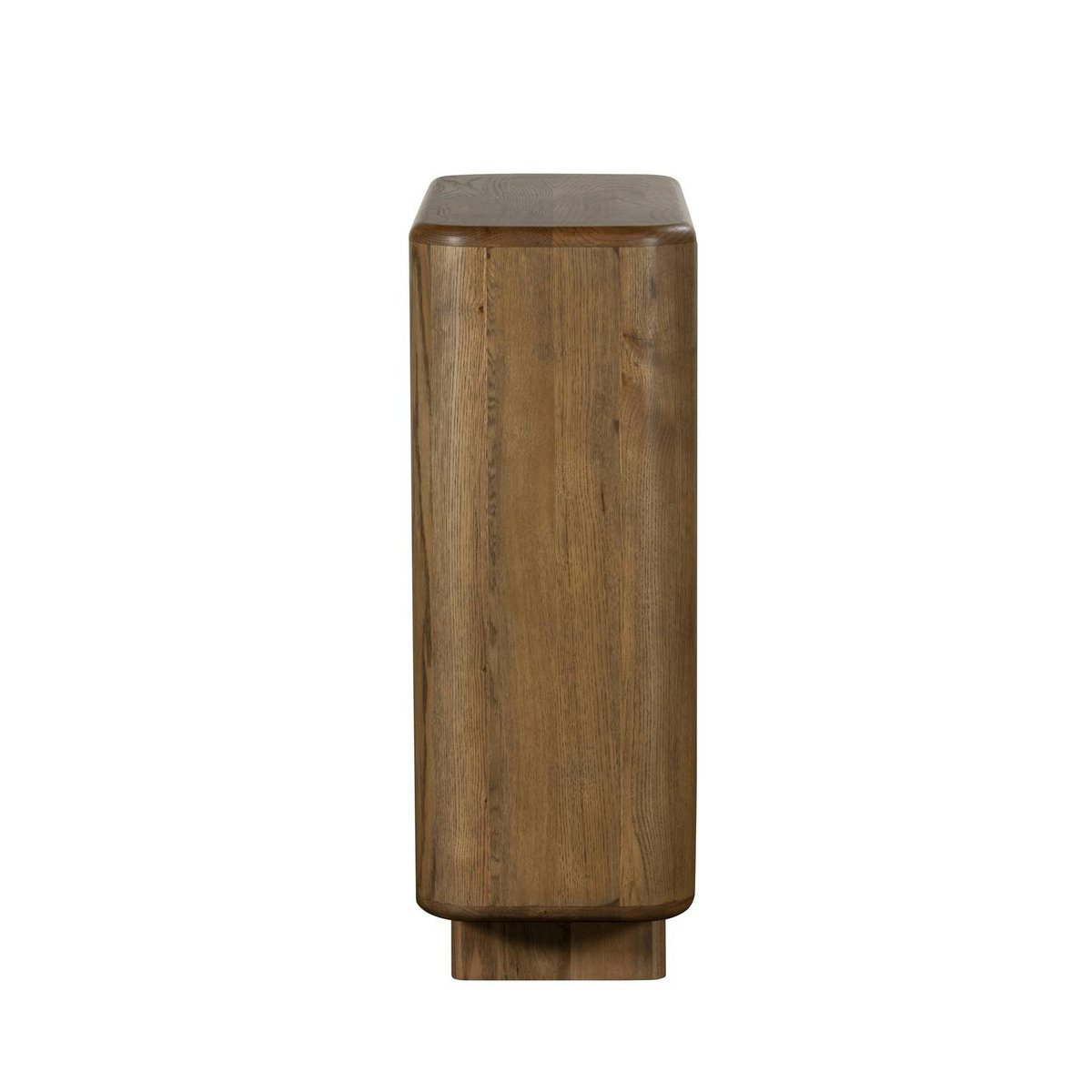 Buffet haut contemporain 4 portes KYOTO bois naturel, PIER IMPORT