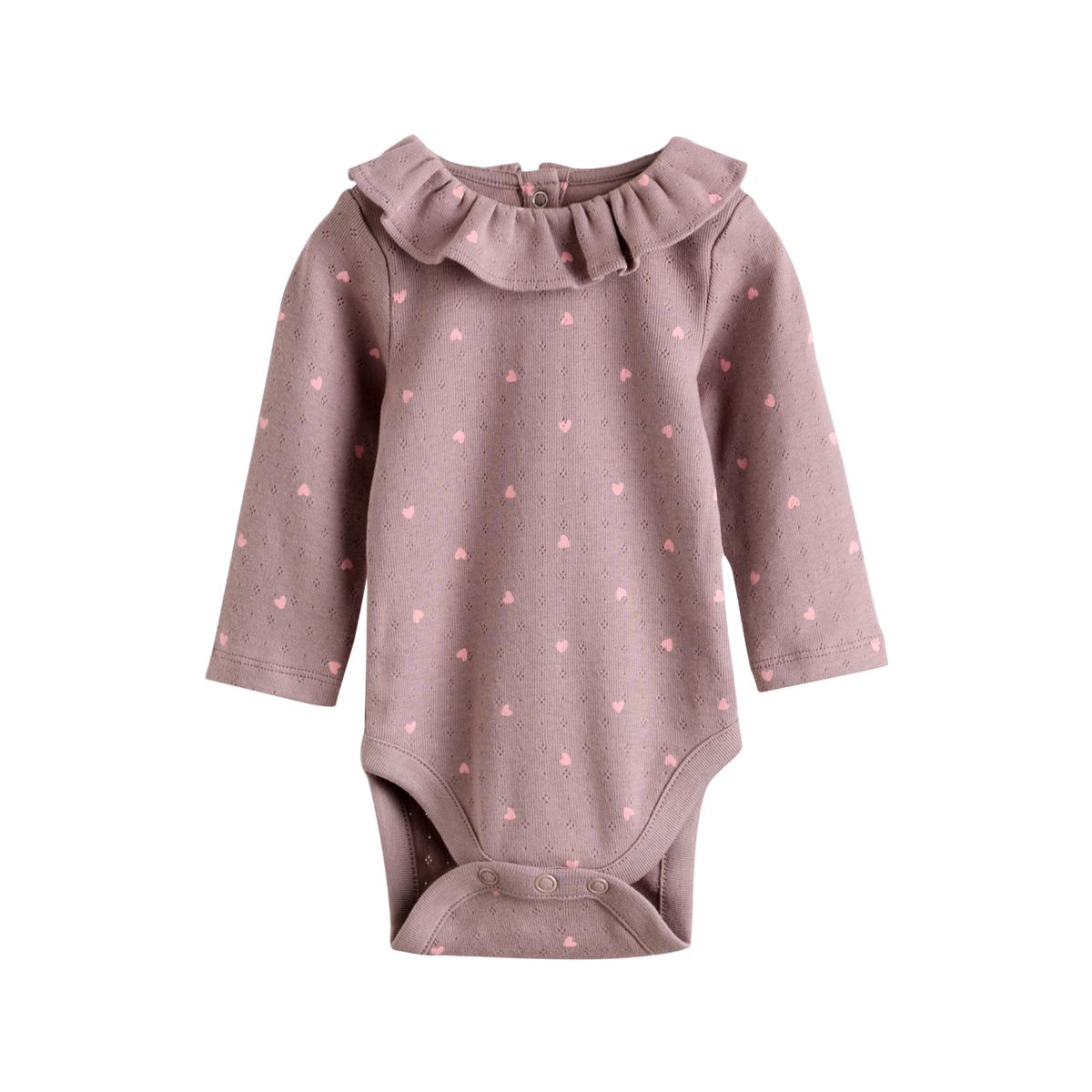 Bodies à volants bébé, lot de 4 rose/crème/marron ditsy, NEXT