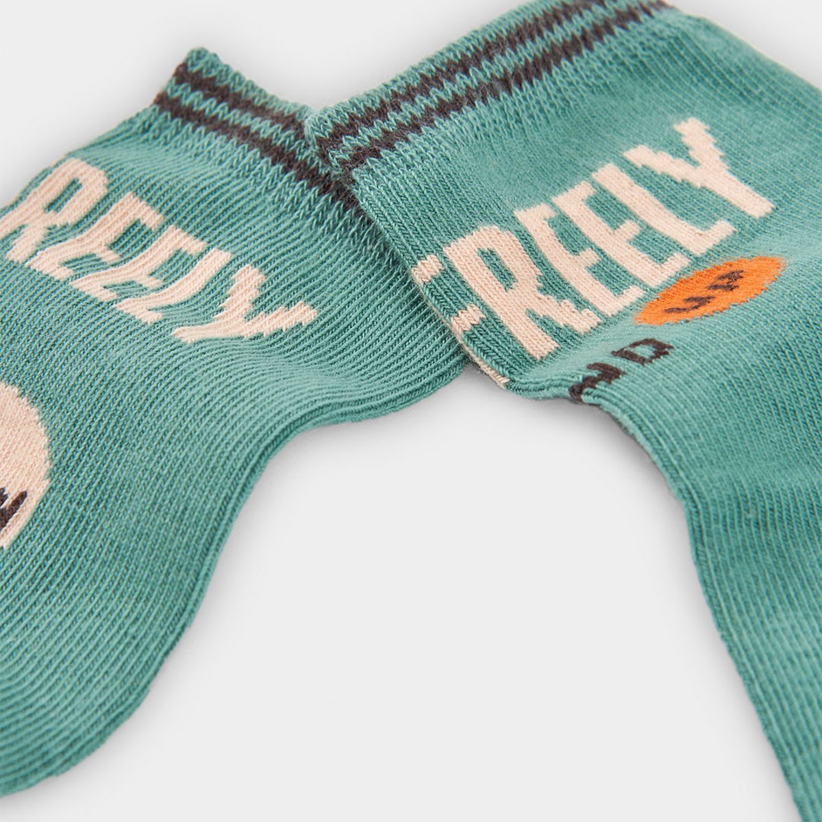 Pack de chaussettes en coton vert, BOBOLI