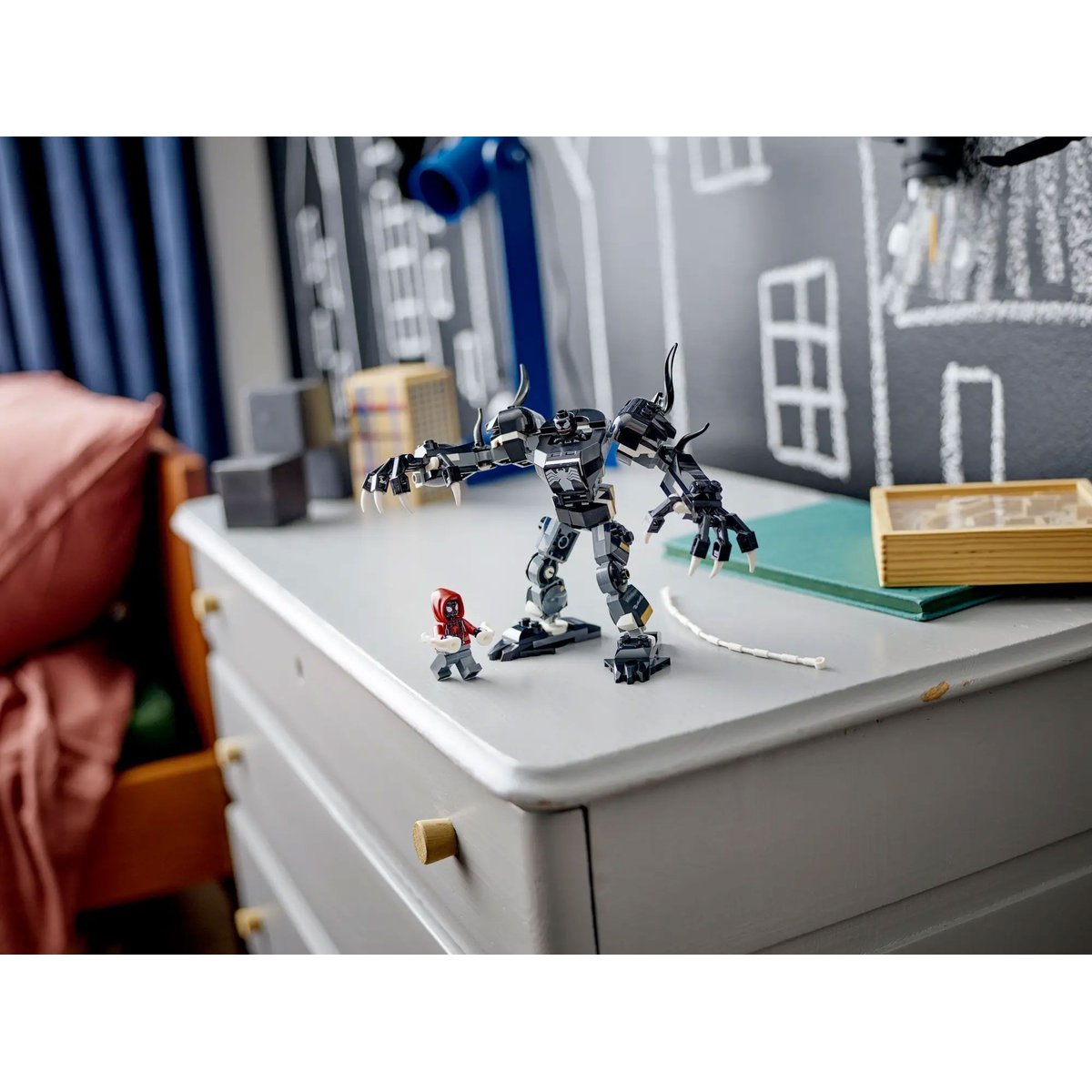 LEGO Marvel - L'armure robot de Venom contre Miles Morales - 76276 multicolore, LEGO