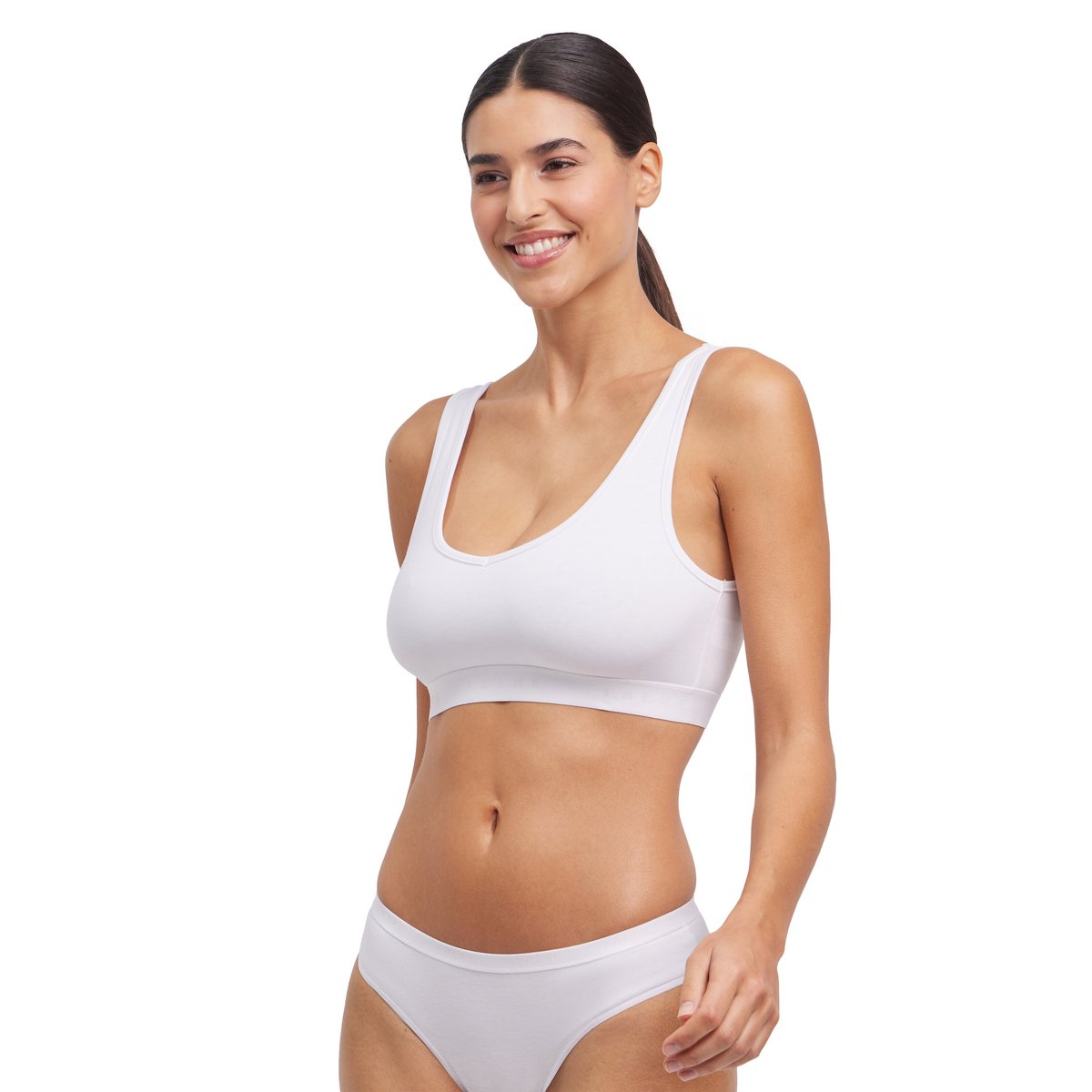 Bustier 2-Pack blanc, FALKE
