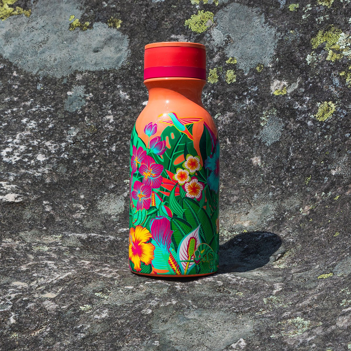 Bouteille isotherme 40 cl Mini Keep Cool Bottle tropical, PYLONES