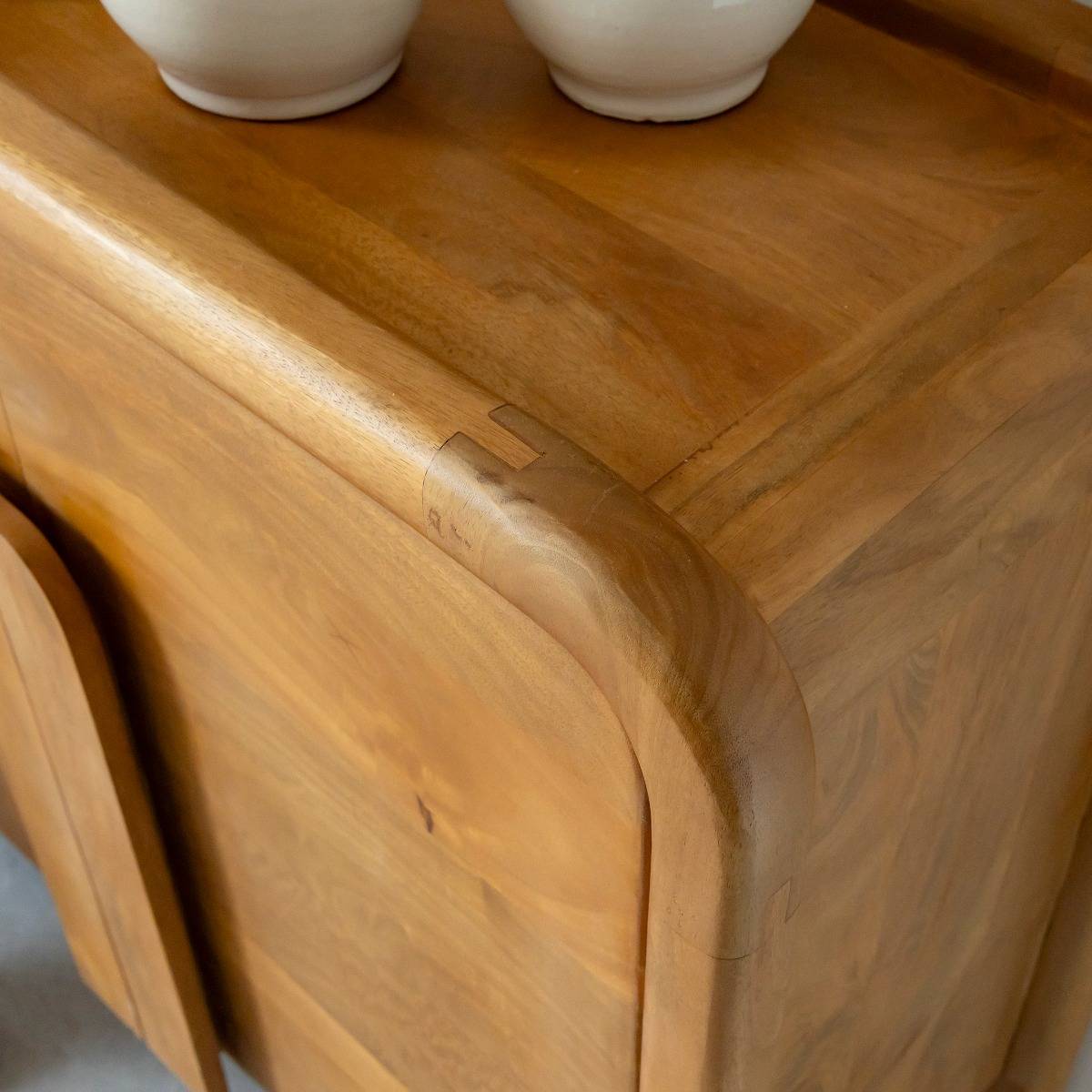 Buffet en bois de manguier FÉODOR bois clair, MADE IN MEUBLES 