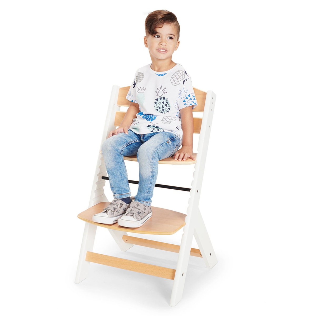 Chaise haute évolutive Enock white, KINDERKRAFT