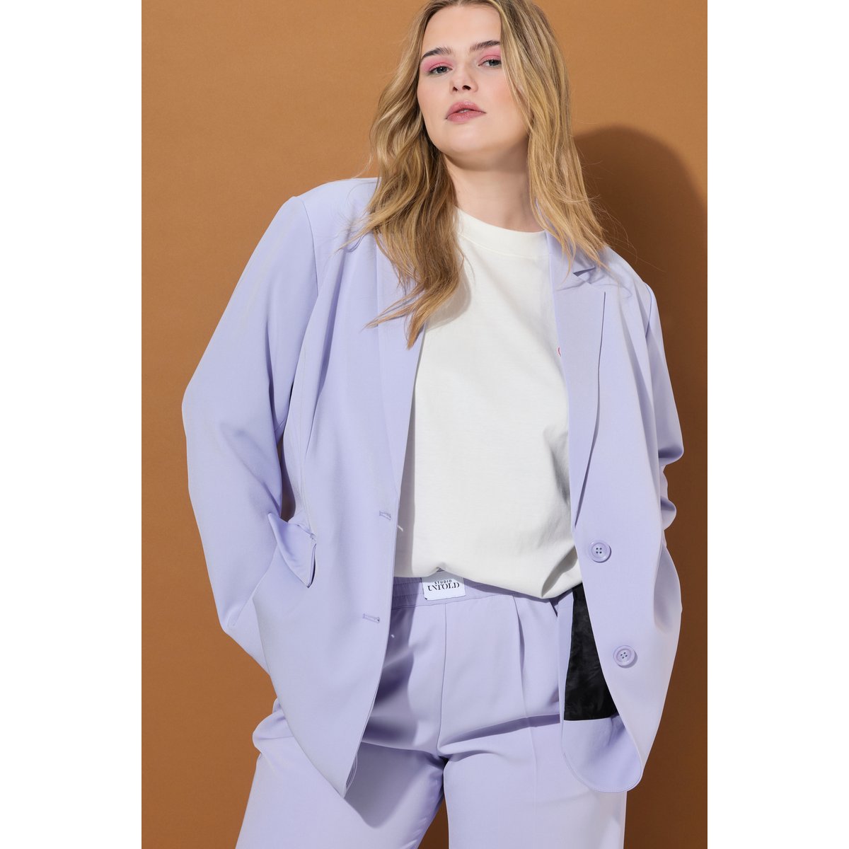 Blazer oversize, griffé lavande, STUDIO UNTOLD
