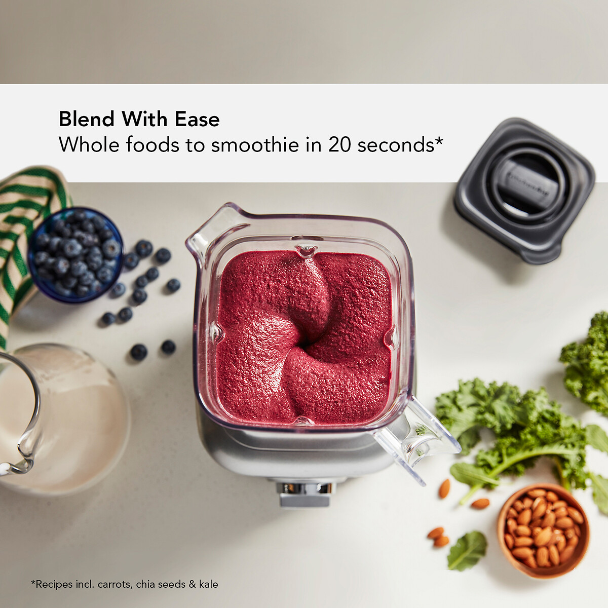Artisan K400 Stand Blender - 5KSB4026 cream, KITCHENAID