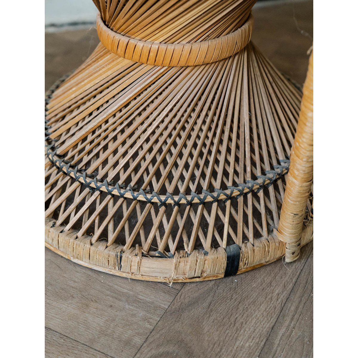 Fauteuil en rotin Emmanuel N°35 - Bon état naturel, DEBONGOUT