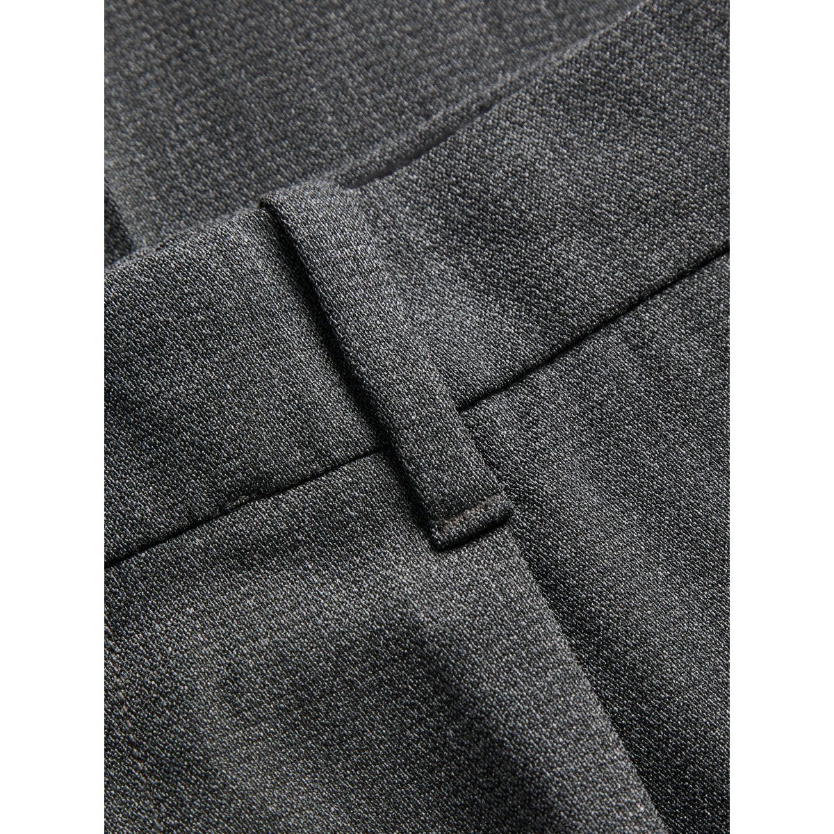 Pantalon Ample dark grey melange 1, JACK & JONES