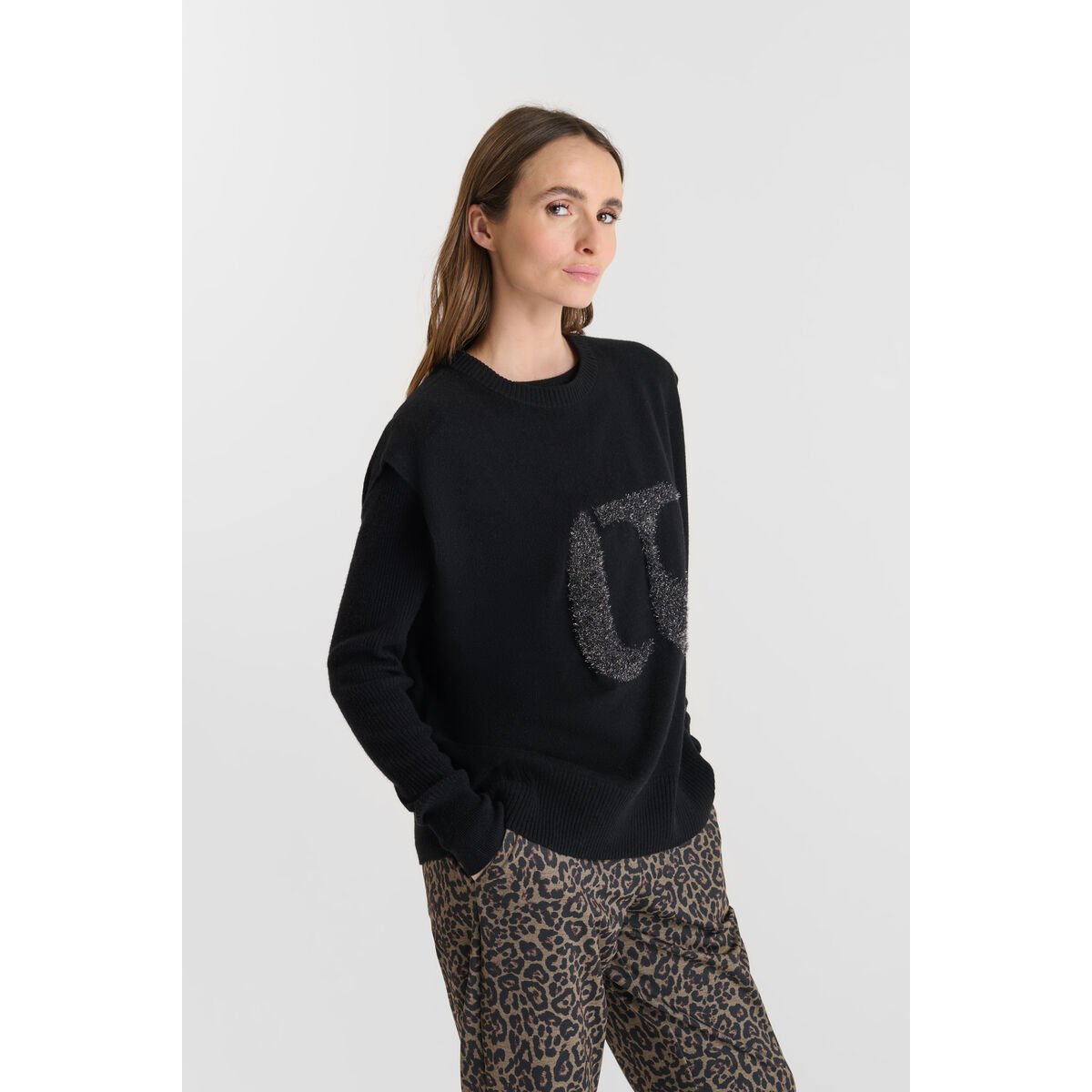 Pull JANICE black, LE TEMPS DES CERISES