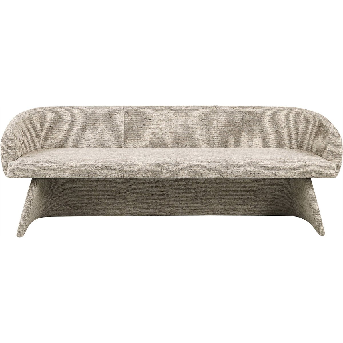 Banquette de repas enveloppante mocca linear, RECOLLECTION