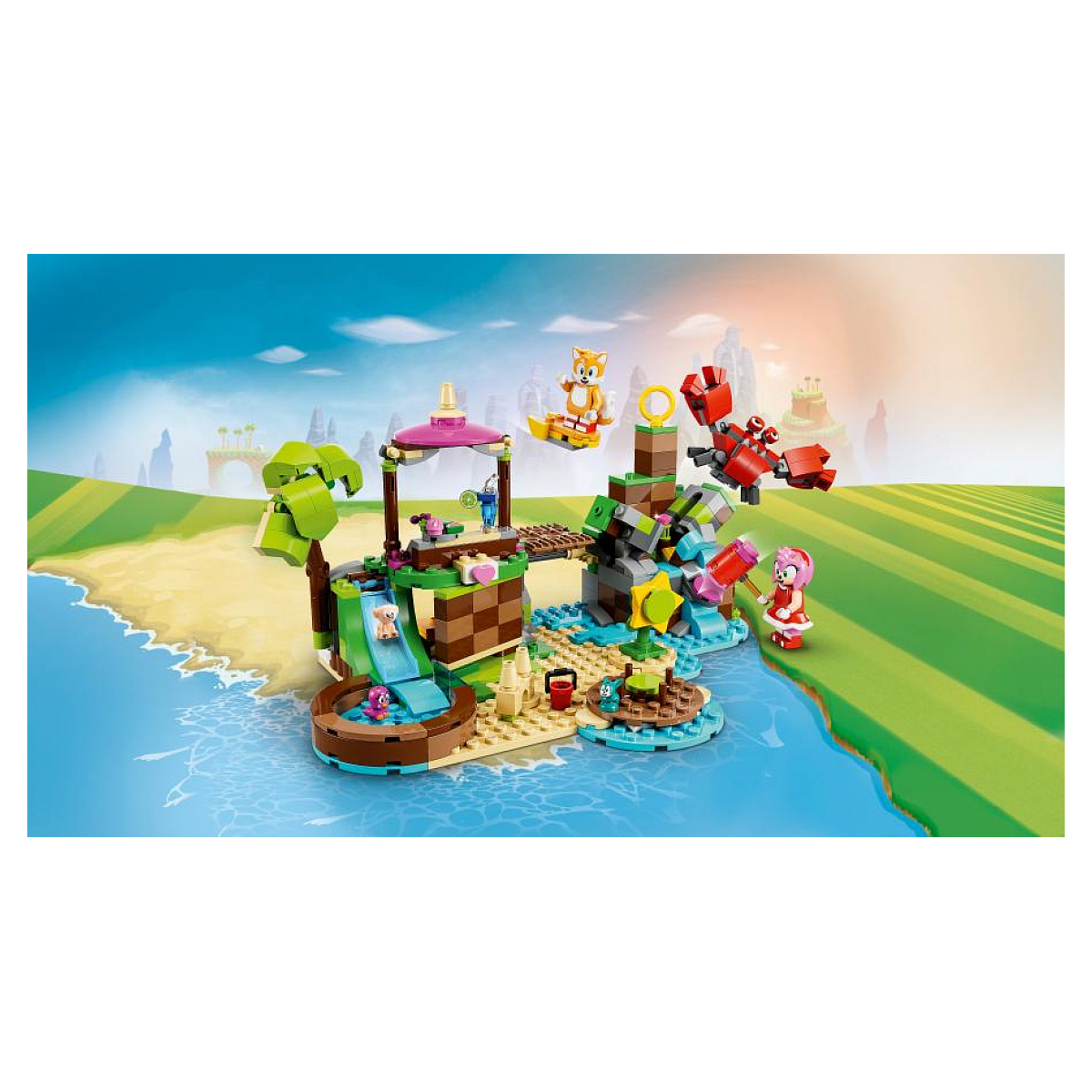 76992 L ile de sauvetage des animaux d Amy ® couleur unique, LEGO