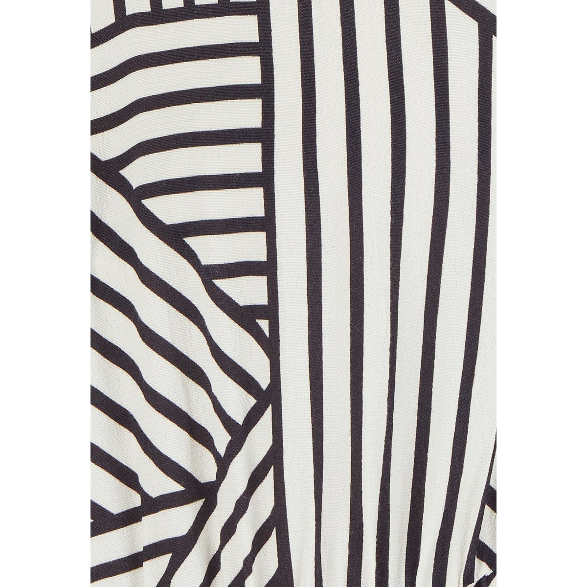 Robe crêpe imprimé graphique noir/blanc graphique, DAMART