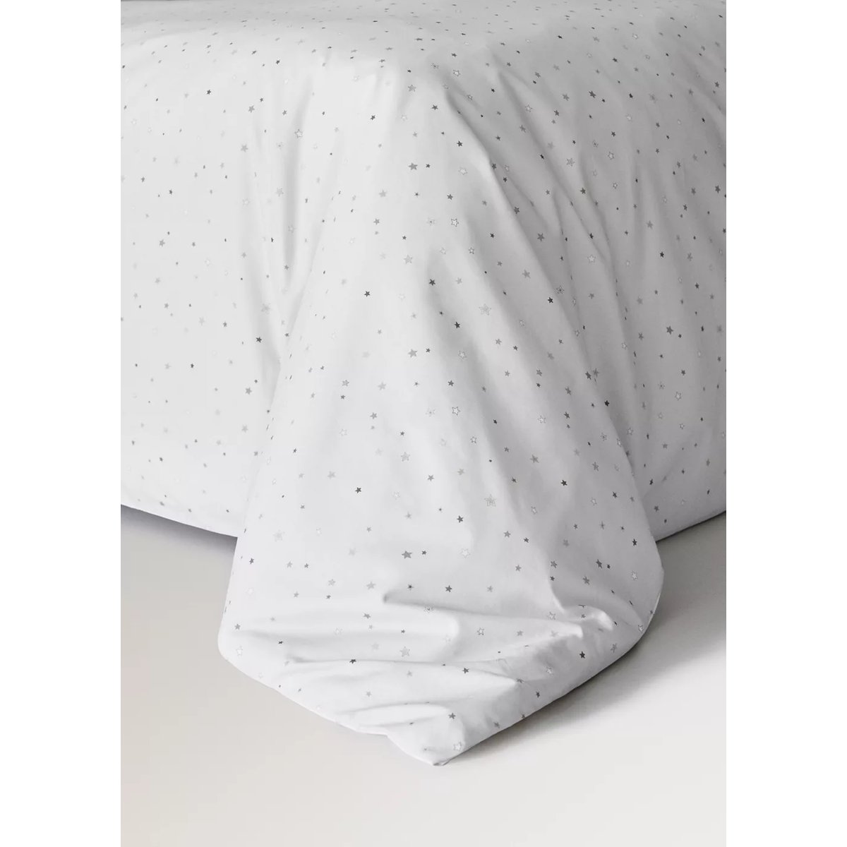 Housse de couette enfant 100 % coton étoiles Lit 90 cm sable, MANGO HOME