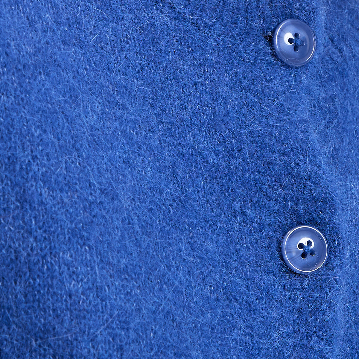 Cardigan en alpaga mélangé, Signature LYSANDRE bleu électrique, LA REDOUTE COLLECTIONS